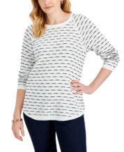 Macys womens white sweaters top