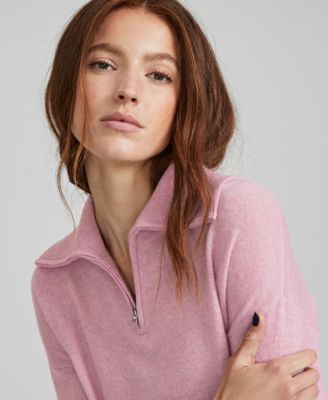 Cashmere Mock-Neck Sweater, Regular \u0026 