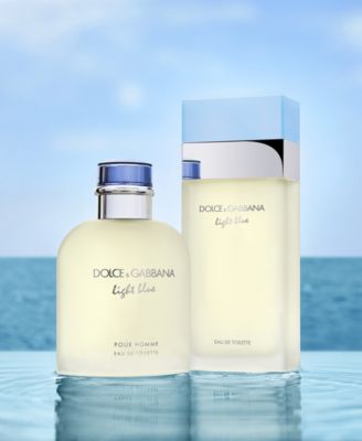 Macy's dolce and gabbana light blue best sale