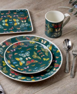 Botanic Garden Harmony Coupe Plates, Set of 4