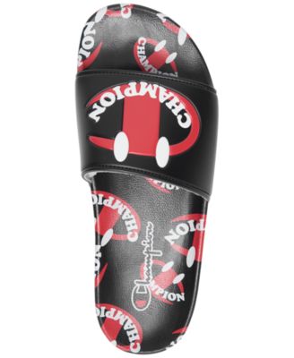 Champion Big Kids IPO Smile Slide Sandals from Finish Line