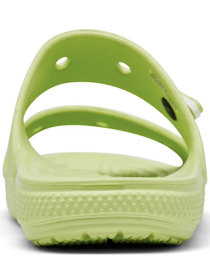 Crocs Women's Classic Two-Strap Slide Sandals from Finish Line - Macy's