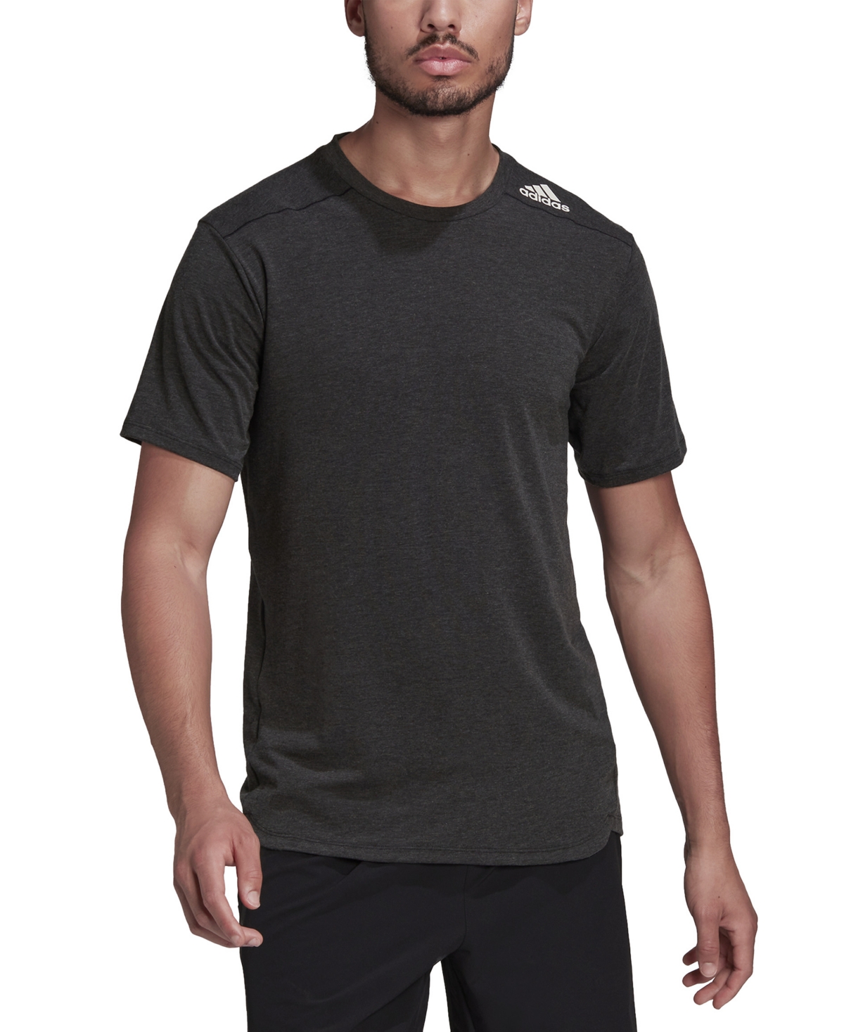 Adidas Originals Men's D4s Slim Training T-shirt In Black