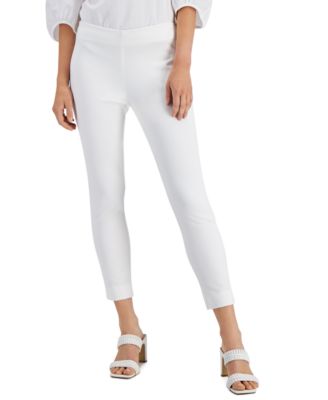 lauren ralph lauren petite skinny fit crop pants