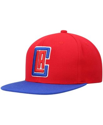 Men's Red and Royal LA Clippers Team Two-Tone 2.0 Snapback Hat