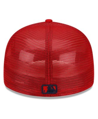 Men's Red Washington Nationals 2022 Batting Practice Low Profile 59FIFTY Fitted Hat