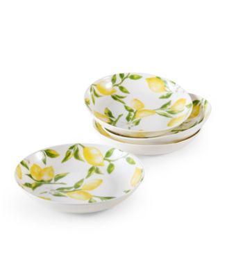 Mikasa Lemons Pasta Bowls, Set of 4 - Macy's