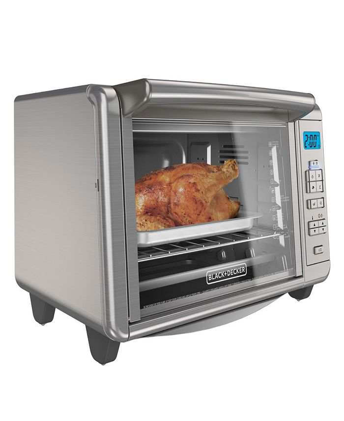 Black & Decker 6Slice Digital Convection Counter Top Toaster Oven Macy's