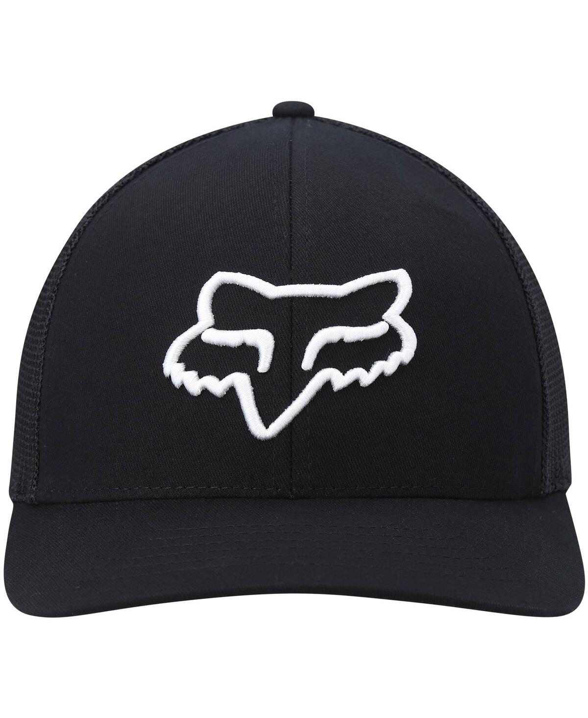 Shop Fox Men's Black  Racing 018 Tested Mesh Flex Hat