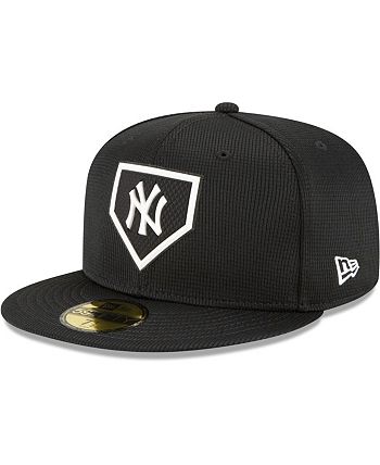 New Era Men's Black New York Yankees 2022 Clubhouse 59FIFTY Fitted Hat ...