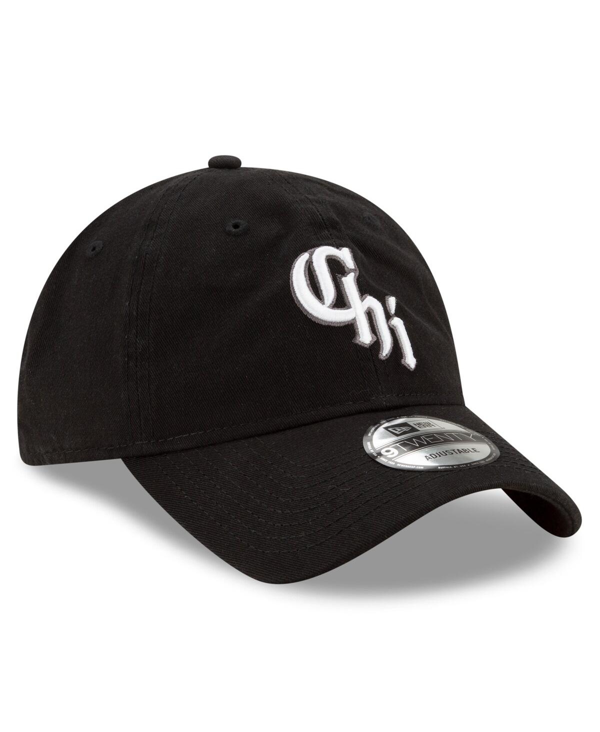 New Era Black Chicago White Sox 2021 City Connect 9twenty Adjustable Hat In Black