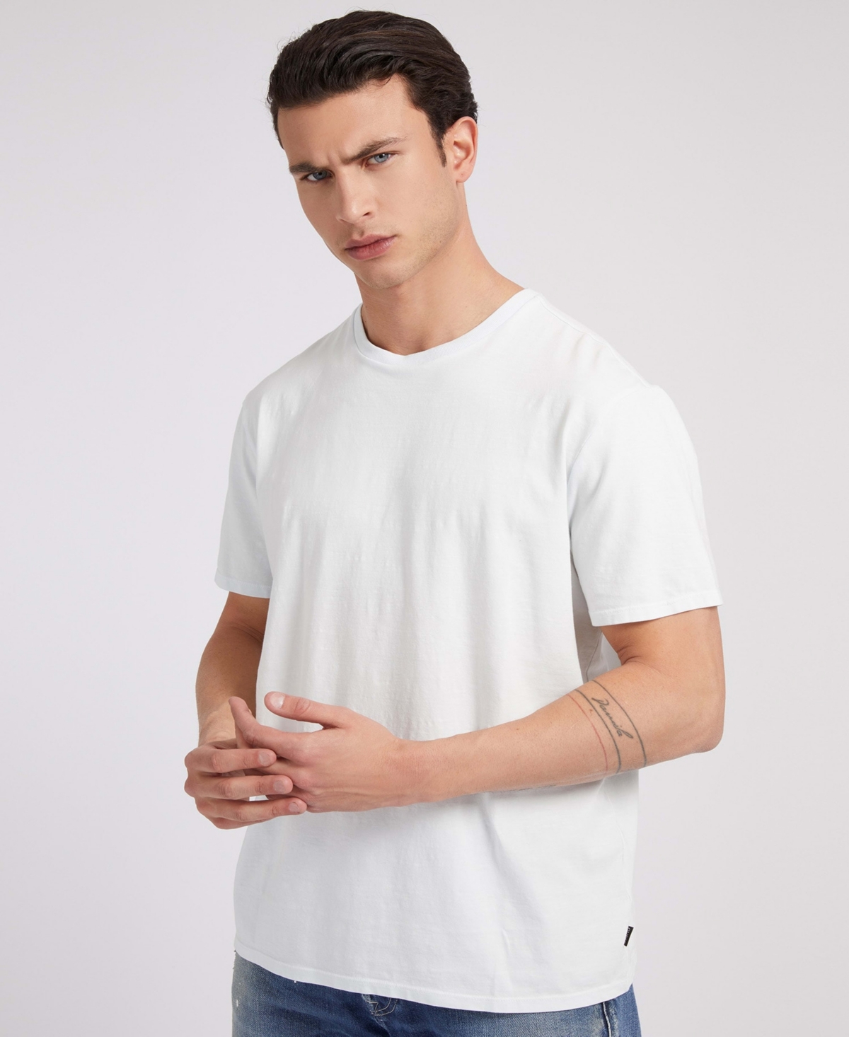 Men's Eli Washed T-shirt - Polar Blue Multi