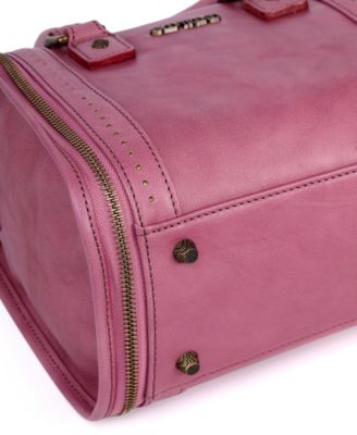 Women's Genuine Leather Mini Trunk Crossbody Bag