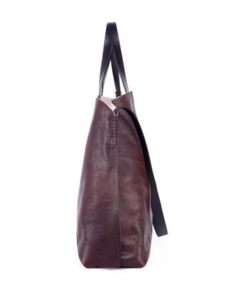 Women's Genuine Leather Forest Island Tote Bag