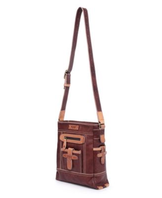 Women's Genuine Leather Leeds Castle Crossbody Bag