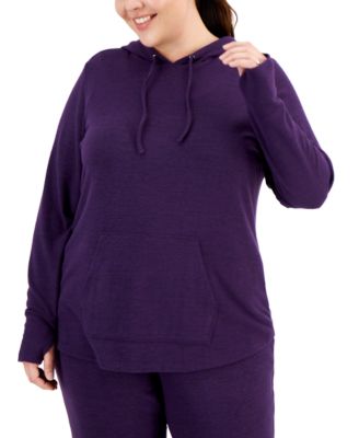 macys plus size hoodies