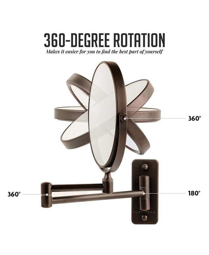 OVENTE Wall Mounted Vanity Makeup Mirror Macy's