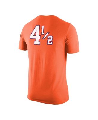 Men's Orange Clemson Tigers Disney+ 4Â&frac12; Player T-shirt
