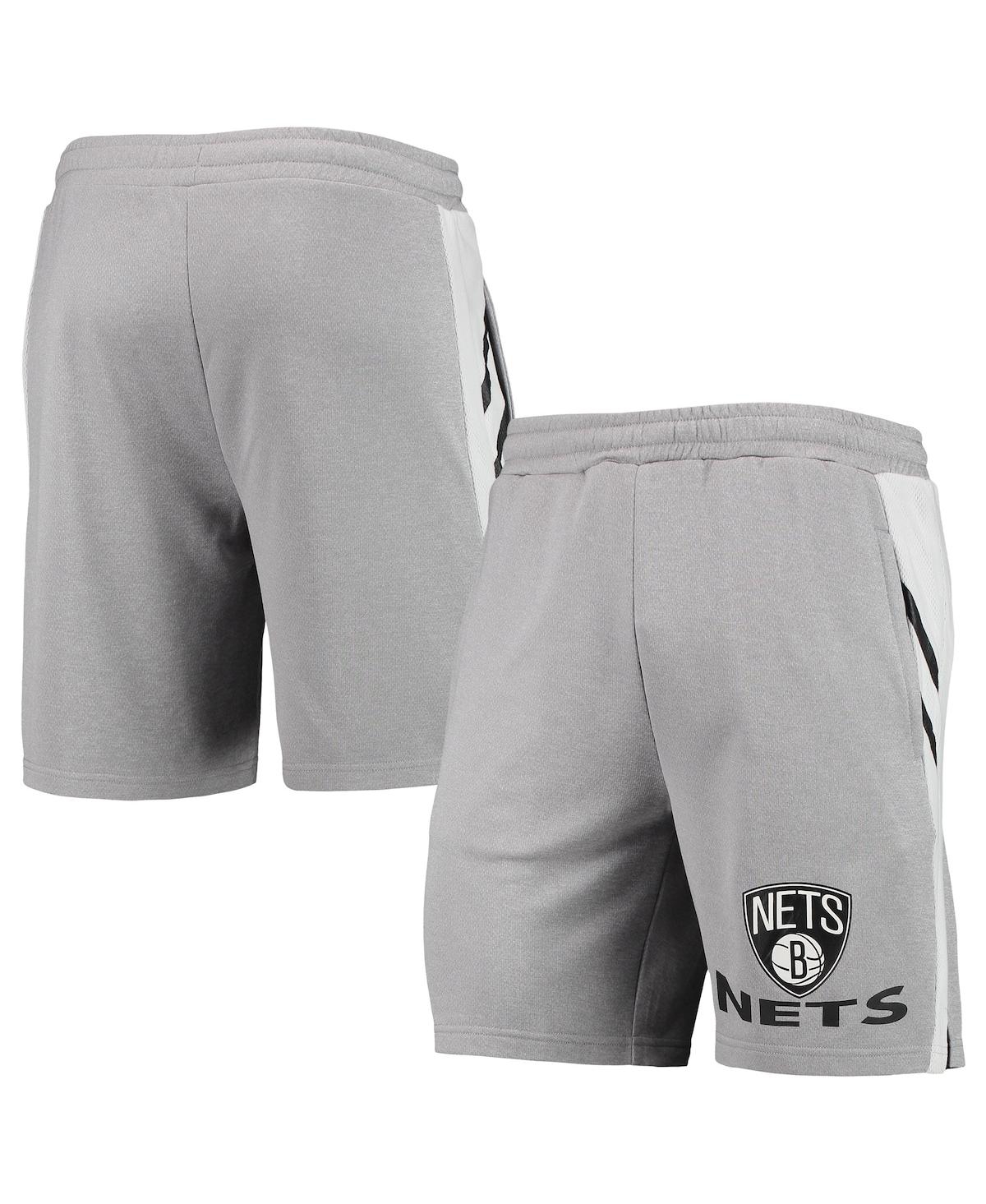 Shop Concepts Sport Men's  Gray Brooklyn Nets Stature Shorts