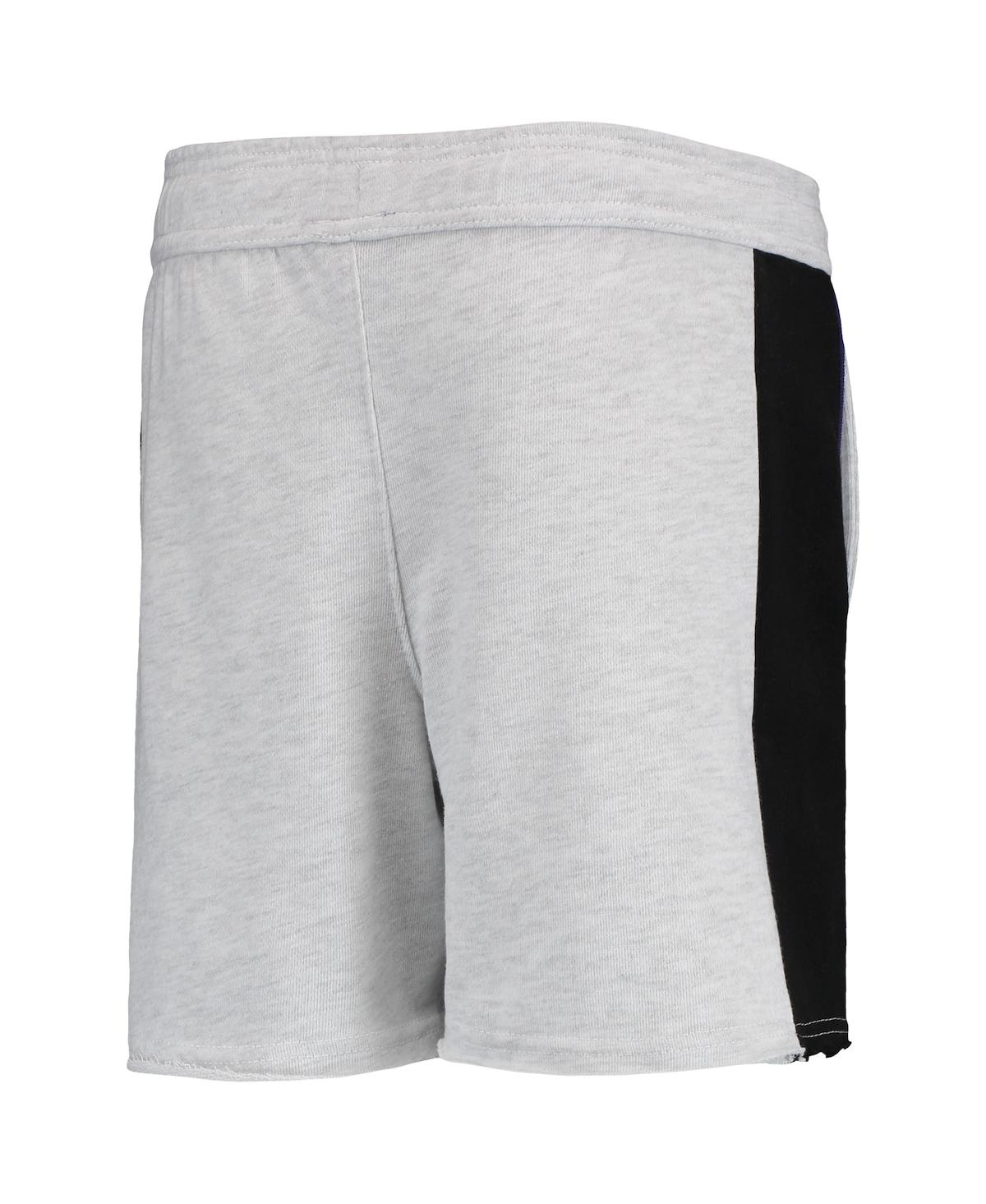 Outerstuff Big Boys Heathered Gray Phoenix Suns Wingback Shorts In Heathered Gray