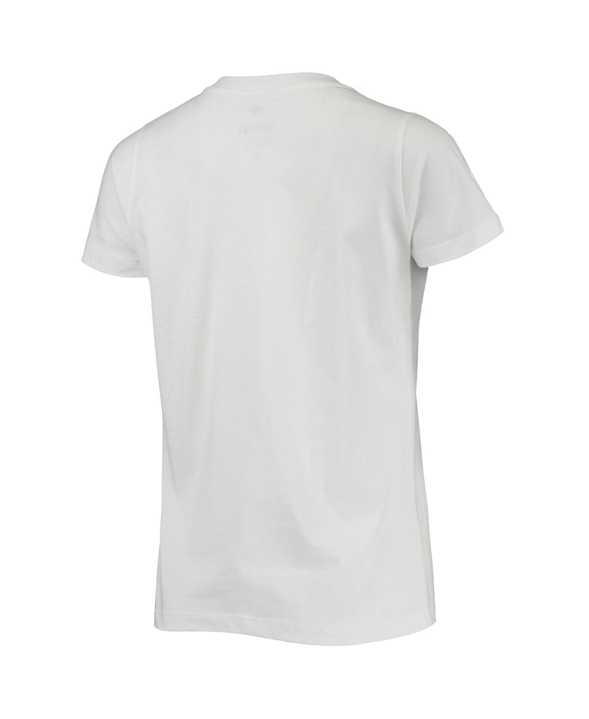 Shop Sportiqe Women's  White Washington Wizards Cabo T-shirt