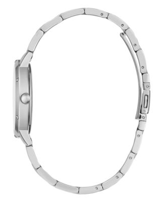 Women's Silver-Tone Stainless Steel Bracelet Watch, 34mm