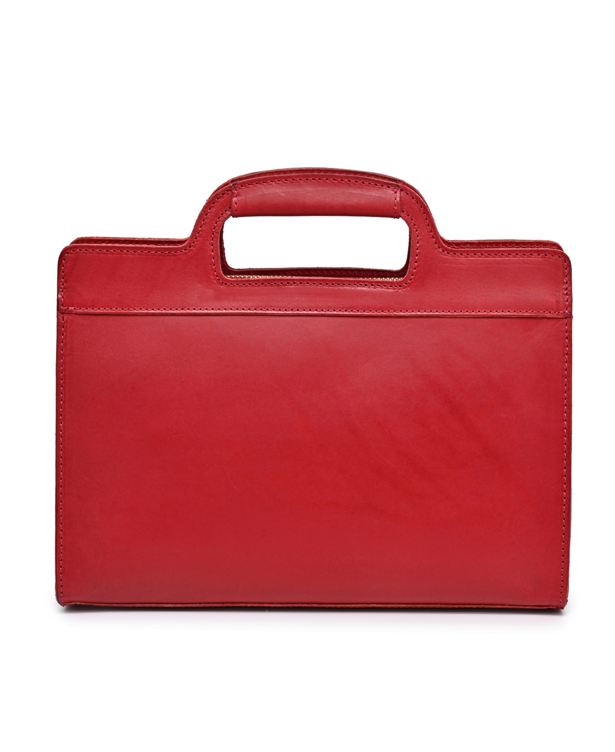 Old Trend Women's Genuine Leather Sleek Creek Crossbody Bag In Red