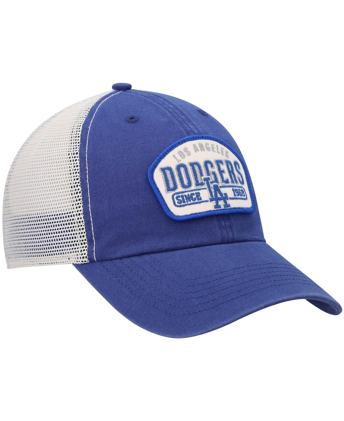 47 Brand Men's '47 Royal Los Angeles Dodgers Penwald Clean Up Trucker Snapback Hat In Royal