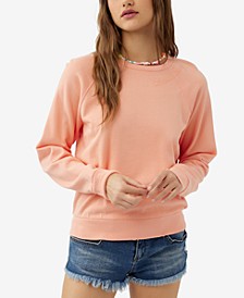 Juniors' Beachside Cotton Sweatshirt