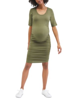 Motherhood Maternity Side Ruched Maternity Dress Macy s