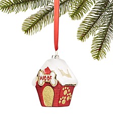 Pets Molded Glass Dog House Ornament, Created for Macy's