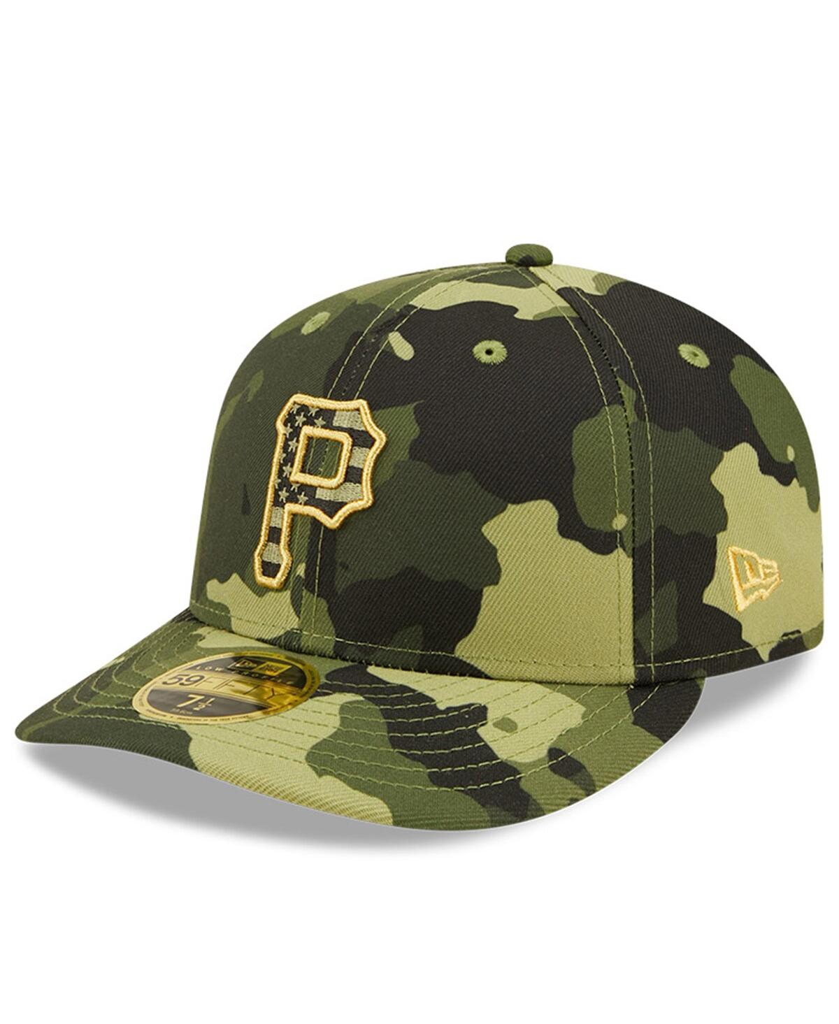 Shop New Era Men's  Camo Pittsburgh Pirates 2022 Armed Forces Day On-field Low Profile 59fifty Hat