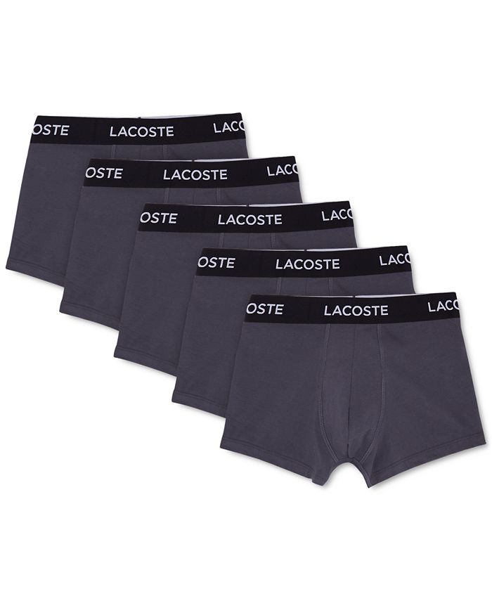 Lacoste 5 Pack Cotton Trunk Underwear Macy's