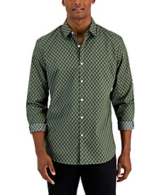Men's Marco Geometric-Print Shirt, Created for Macy's