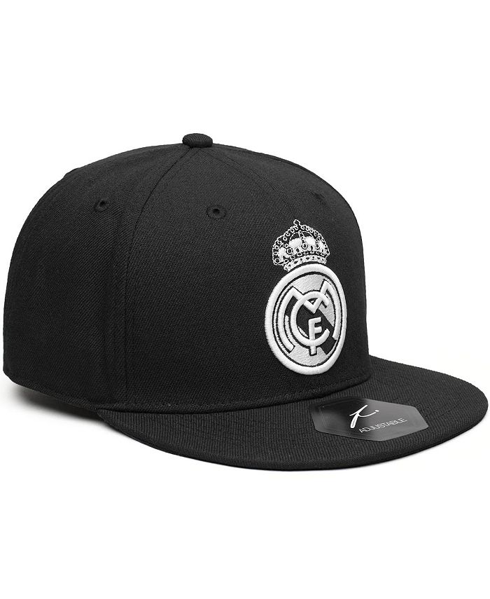 Fan Ink Men's Black Fi Collection Real Madrid Hit Snapback Adjustable