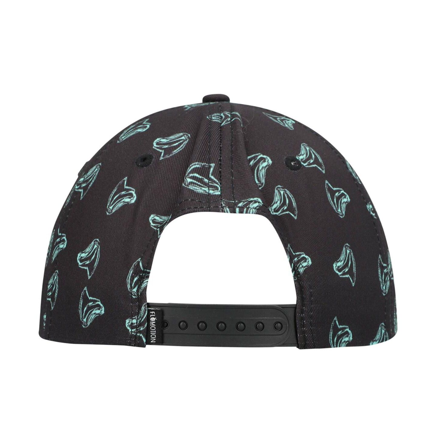 Мужская кепка Flomotion Black Toothy Snapback Hat — фото 5