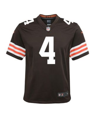 Big Boys Deshaun Watson Brown Cleveland Browns Game Jersey