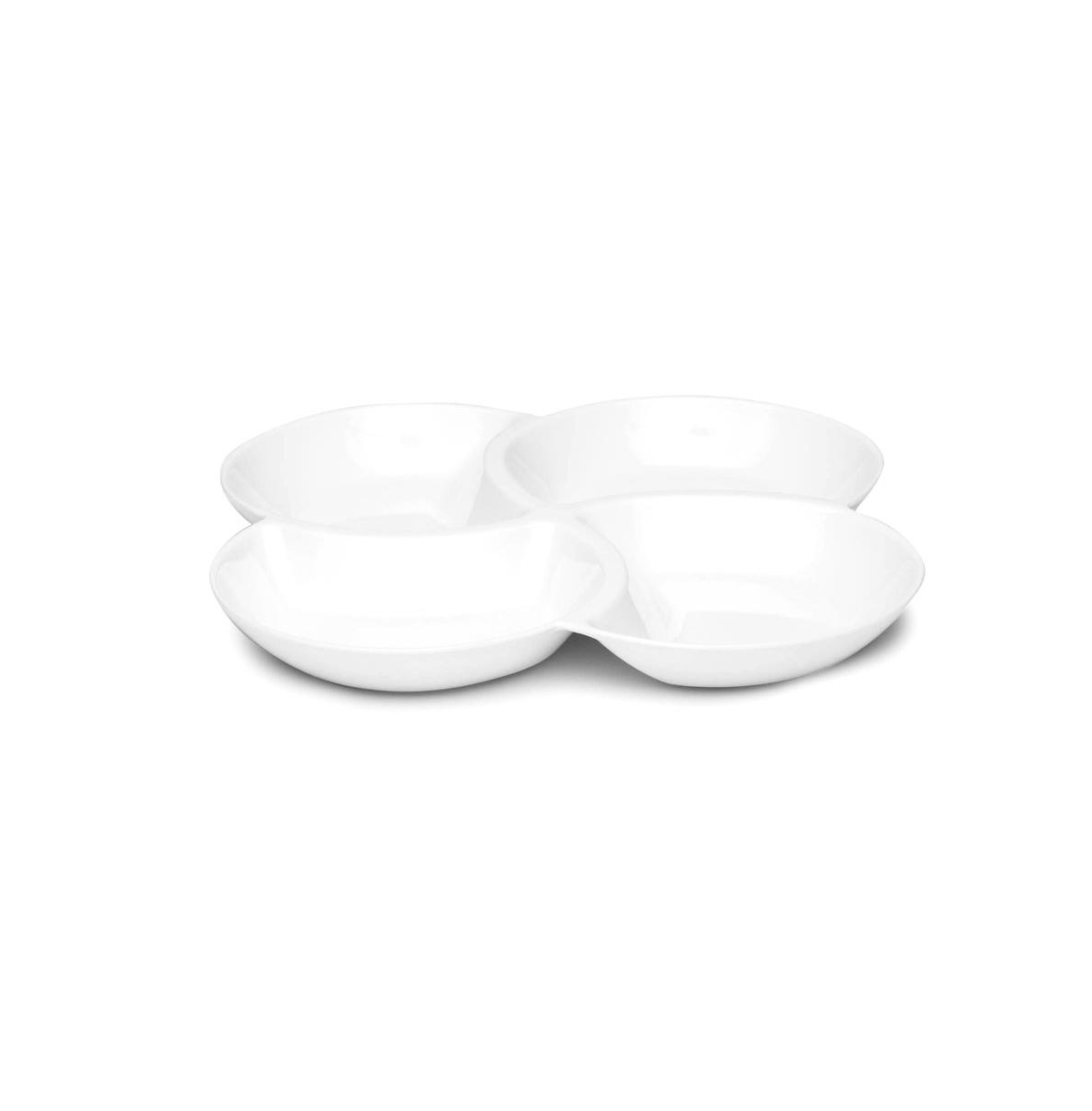Q Squared Melamine Clover Serving Platter