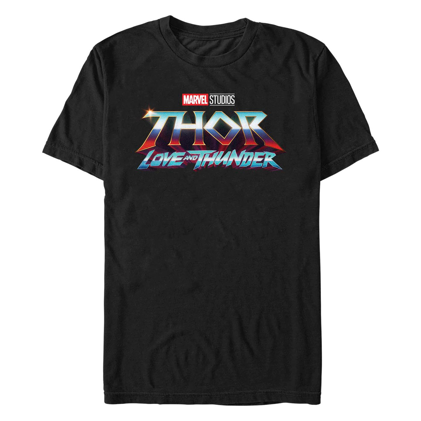 Мужская футболка Fifth Sun Thor- Love and Thunder Logo Short Sleeve, цвет: Чёрный — фото 1