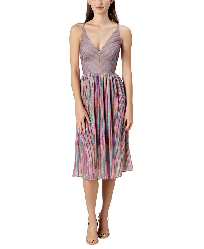 Dress the population store fit and flare