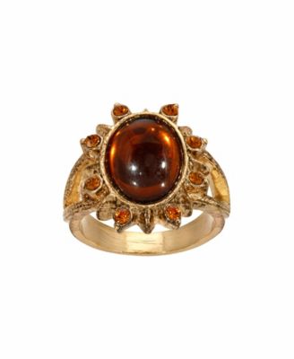 2028 Women's Topaz Oval Ring - Macy's