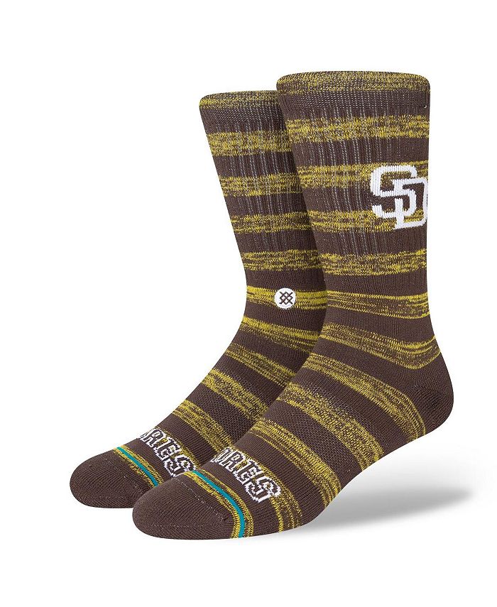 Stance Men's San Diego Padres Twist Logo Crew Socks Macy's