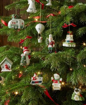 Spode Christmas Ornaments Collection In Green
