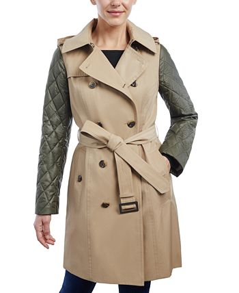 Robe Trench London Fog Pois - Taille 12P Petite - Occasion Très Bon état