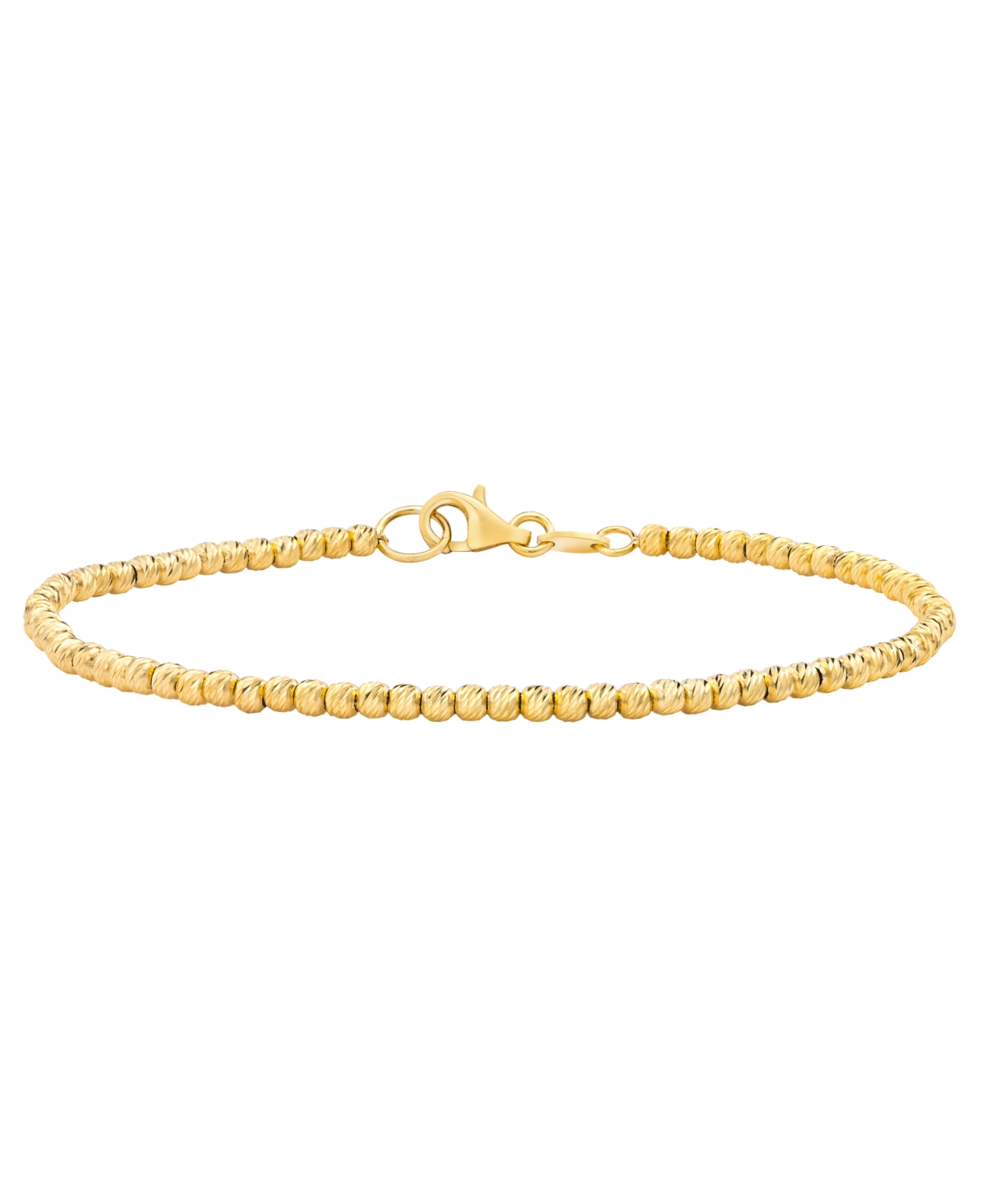 Beaded Bracelet in 14k Gold - Yellow Gold