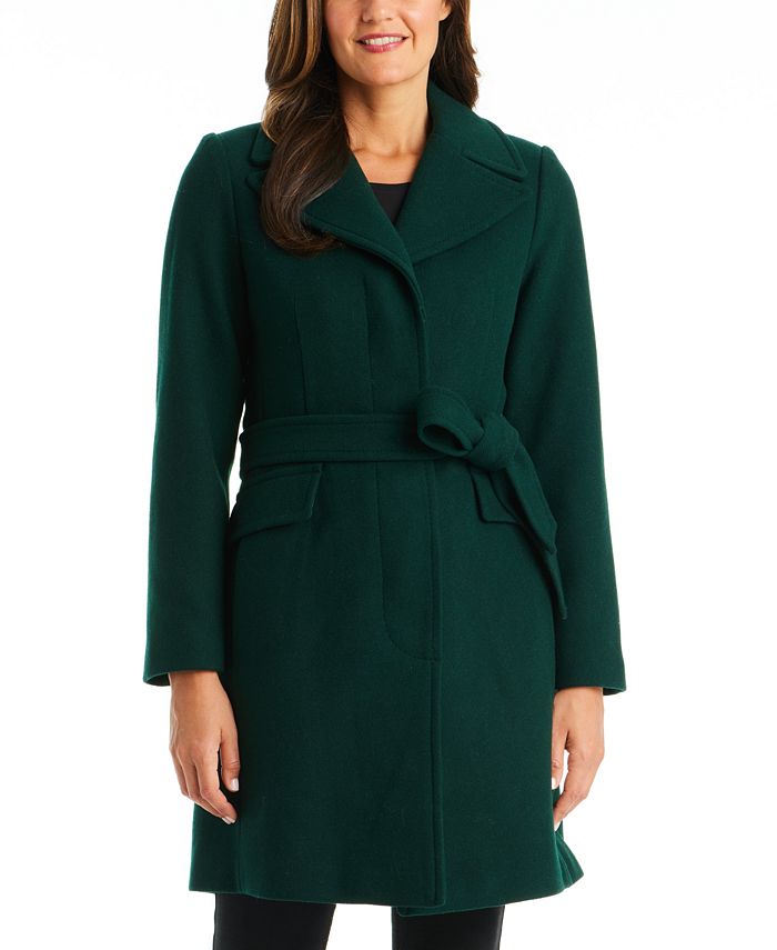 kate spade new york Women's Belted Coat, Created for Macy's & Reviews -  Coats & Jackets - Women - Macy's