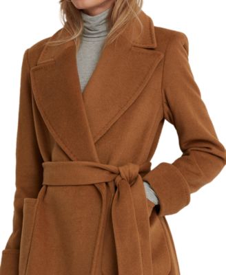 ralph lauren petite wrap coat