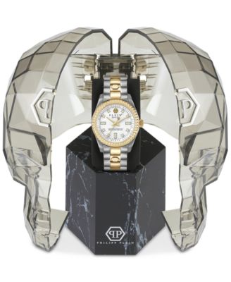 Women's Queen Two-Tone Stainless Steel Bracelet Watch 36mm