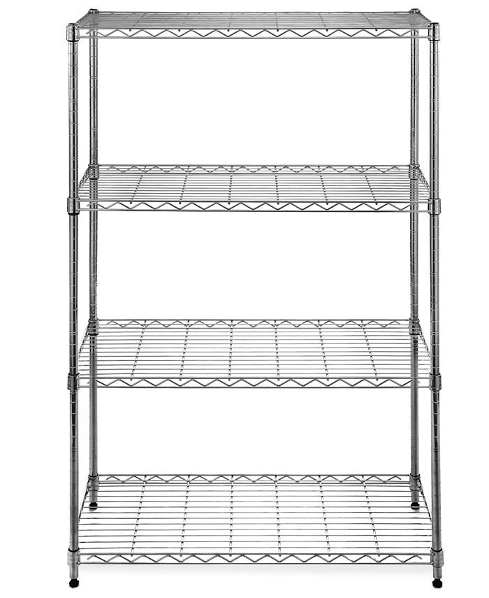 Seville Classics 4Tier Steel Wire Shelf Macy's