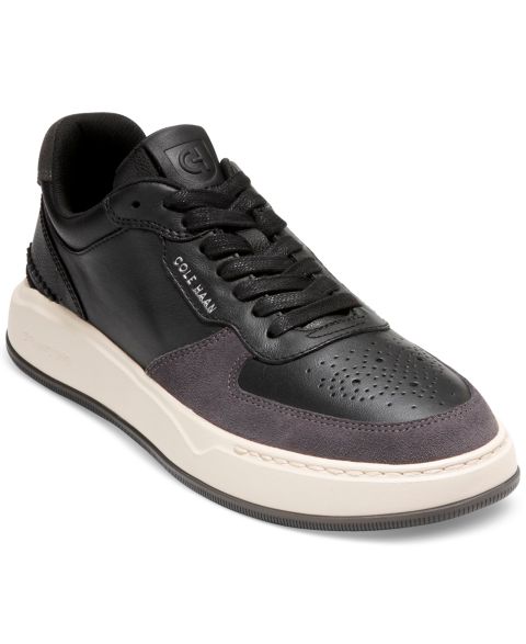 Мужские кроссовки Cole Haan GrandPro Crossover, цвет: Чёрный кожаный